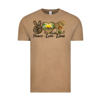 Vintage Coffee peace love lions Vintage Tee - LillyAllenDesigns