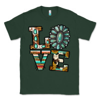 Sports Green Turquoise Love Classic Tee - Jasminsmagicworld