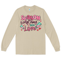 Mushroom season everything with love Long Sleeve Tee - MaliasSmallBusiness