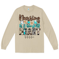 Mushroom nursing is a work of heart Long Sleeve Tee - JahusDesignShop