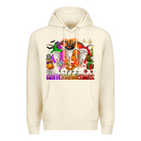 Sandshell happy hallothanksmas goats Premium Hoodie - texasbilliewilder