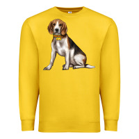 Lemon beagle with overflow Premium Sweatshirt - texasbilliewilder