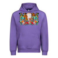 Tulip Mom Cow Flowers Urban Hoodie - CowCowDesign
