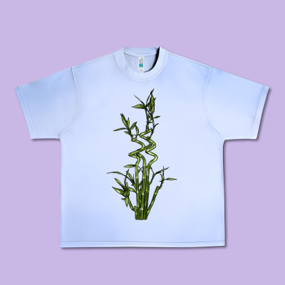 Lucky Bamboo Urban Heavy Tee Designed By Lillyallendesigns