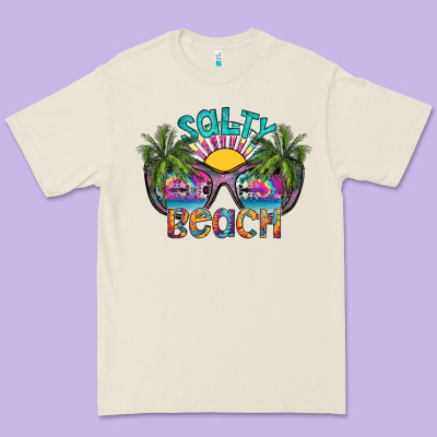 Salty Beach Premium Tee Designed By Sublimationcraftshop