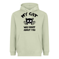 Matcha My Cat Was Right About You Heavyweight Hoodie - Bettercallsaul