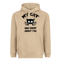 Mushroom My Cat Was Right About You Heavyweight Hoodie - Bettercallsaul