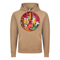 Vintage Coffee christmas champagne bottle and champagne's Vintage Hoodie - AdoDesignShop