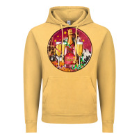 Vintage Mustard christmas champagne bottle and champagne's Vintage Hoodie - AdoDesignShop