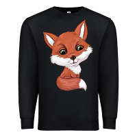 Black fox Premium Sweatshirt - texasbilliewilder