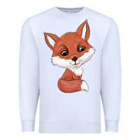 White fox Premium Sweatshirt - texasbilliewilder