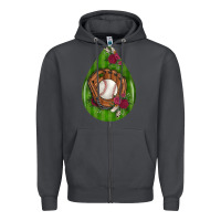 Smoke baseball and western roses teardrop  4 Zipper Hoodie - BundleAndBundleShop