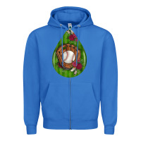 Baseball And Western Roses Teardrop  4 Zipper Hoodie | Teevron