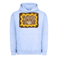 Pigment Grape Ice Baby Cow Leopard Sunflowers Urban Hoodie - CowCowDesign