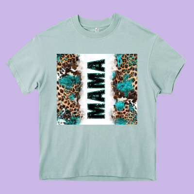 Western Mama Heavy Core Tee Designed By Zillion Design Studio