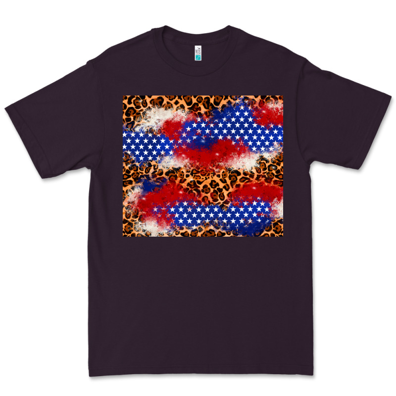 4th Of July Usa Flag Leopard 20oz Tumbler Premium Tee by Neo Western | Teevron