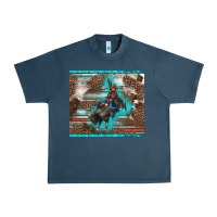 Midnight Navy western rodeo bullfighter serape leopards turquoise's gliterrs Urban Heavy Tee - BarkalooDesign