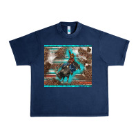 Navy western rodeo bullfighter serape leopards turquoise's gliterrs Urban Heavy Tee - BarkalooDesign