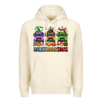 Sandshell hallothanksmas school bus Premium Hoodie - texasbilliewilder