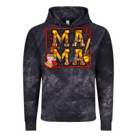 Cloud Black softball mama Vintage Hoodie - Jasminsmagicworld