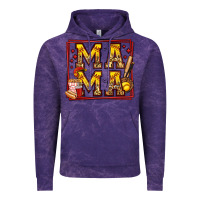 Cloud Purple softball mama Vintage Hoodie - Jasminsmagicworld