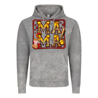 Cloud Rock softball mama Vintage Hoodie - Jasminsmagicworld