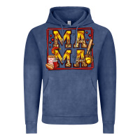 Vintage Denim softball mama Vintage Hoodie - Jasminsmagicworld
