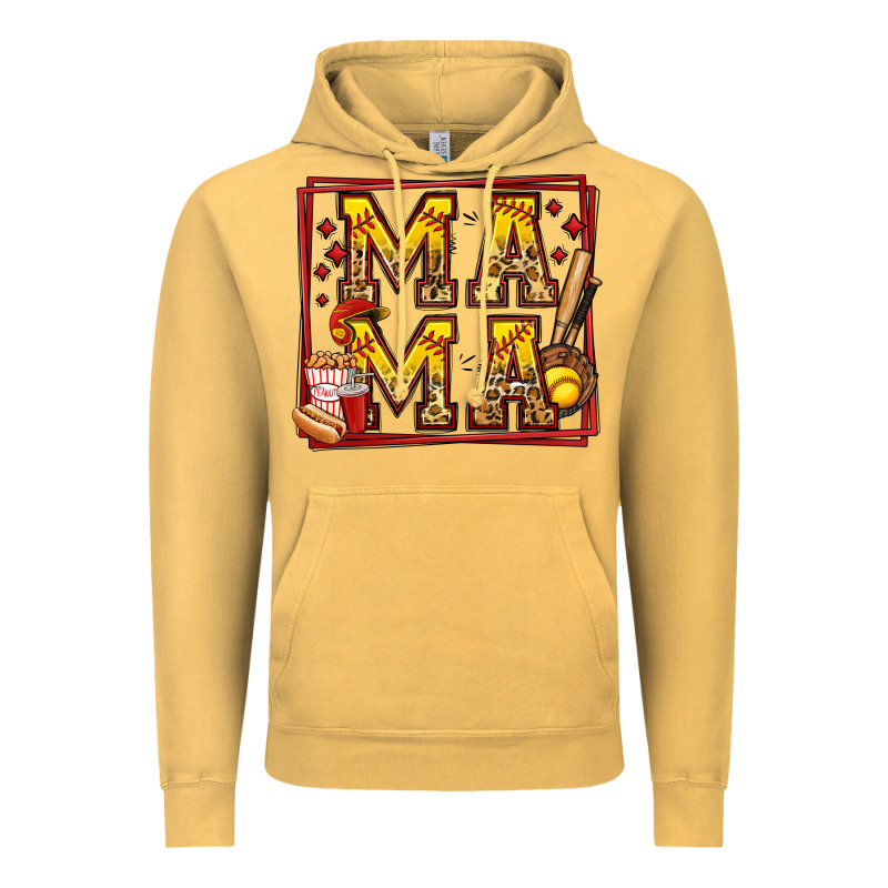 Softball Mama Vintage Hoodie by Jasminsmagicworld | Teevron