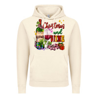 Vintage Artic Christmas and wine Vintage Hoodie - AdoDesignShop