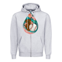 Heather Grey baseball and western roses teardrop  3 Zipper Hoodie - BundleAndBundleShop