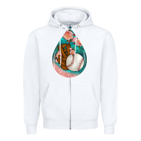 White baseball and western roses teardrop  3 Zipper Hoodie - BundleAndBundleShop