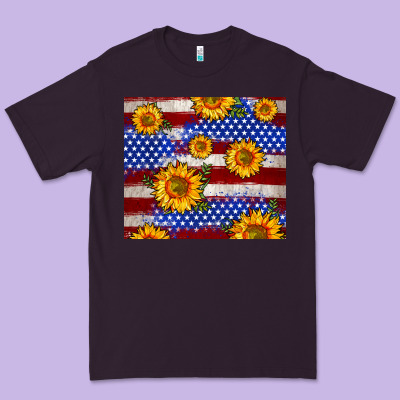 4th Of July Usa Flag Sunflower 20oz Tumbler Premium Tee Designed By Neo Western