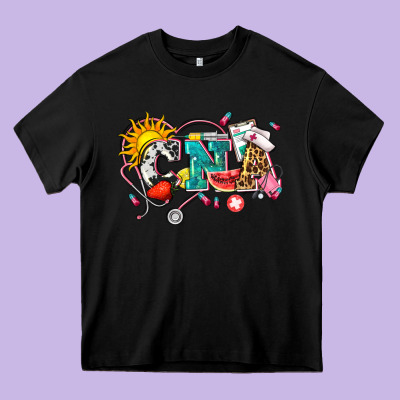 Summer Cna Heavy Core Tee Designed By Zillion Design Studio