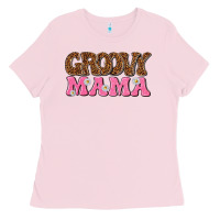 Bubblegum Pink groovy mama Ladies Tee - texasbilliewilder