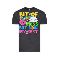 Vintage Black bit of a mess but doin my best Vintage Tee - NancyCooperArtShop