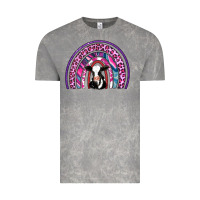 Cloud Rock rainbow cow Vintage Tee - AdoDesignShop