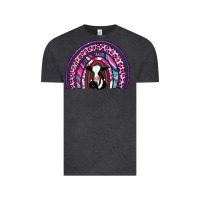 Vintage Black rainbow cow Vintage Tee - AdoDesignShop
