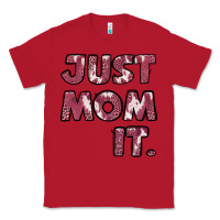 Red Just Mom It Classic Tee - Jasminsmagicworld