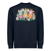 Navy Easter Day gnomes Heavyweight Sweatshirt - NancyCooperArtShop