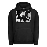 Pigment Black Cowhide Urban Hoodie - CowCowDesign