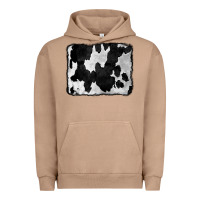 Pigment Burro Cowhide Urban Hoodie - CowCowDesign