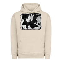 Pigment French Oak Cowhide Urban Hoodie - CowCowDesign