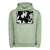 Pigment Oil Green Cowhide Urban Hoodie - CowCowDesign