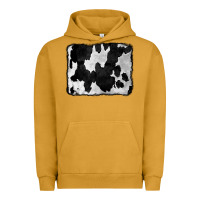 Pigment Peanut Butter Cowhide Urban Hoodie - CowCowDesign