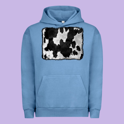 Cowhide Urban Hoodie Designed By Cowcowdesign