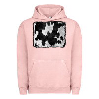 Pigment Salmon Cowhide Urban Hoodie - CowCowDesign