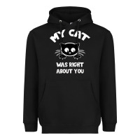 Black My Cat Was Right About You Heavyweight Hoodie - Bettercallsaul
