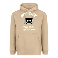 Mushroom My Cat Was Right About You Heavyweight Hoodie - Bettercallsaul