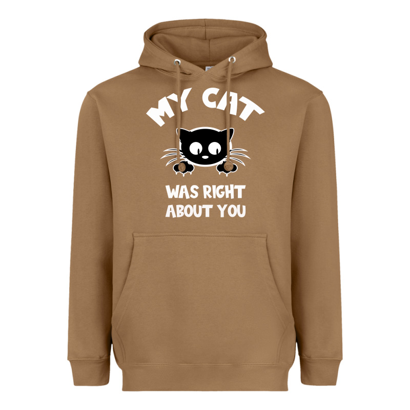 My Cat Was Right About You Heavyweight Hoodie by Bettercallsaul | Teevron