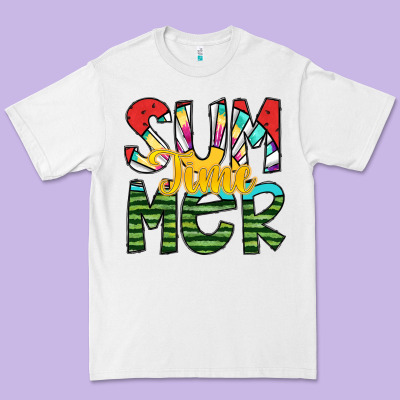 Summer Time Premium Tee Designed By Sublimationcraftshop